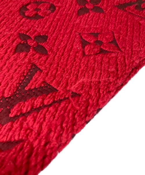 LOUIS VUITTON（ルイ ヴィトン）LOUIS VUITTON (ルイ ヴィトン) エシャルプ ロゴマニア レッドの古着・服飾アイテム