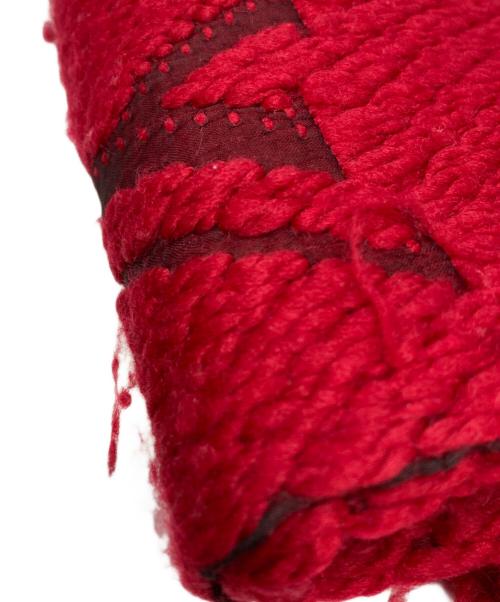 LOUIS VUITTON（ルイ ヴィトン）LOUIS VUITTON (ルイ ヴィトン) エシャルプ ロゴマニア レッドの古着・服飾アイテム