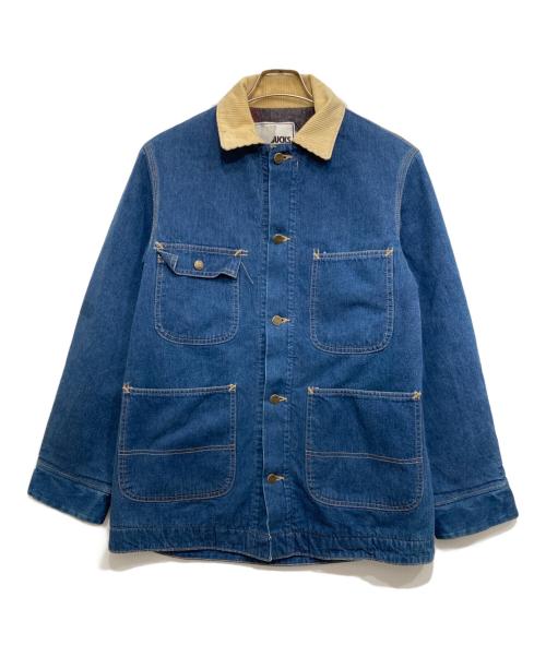 ROEBUCKS（ローバックス）ROEBUCKS (ローバックス) 90’s裏ブランケットカバーオール インディゴ サイズ:38-40の古着・服飾アイテム