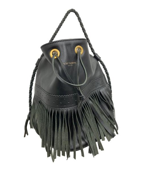 J&M DAVIDSON（ジェイ＆エム デヴィッドソン）J&M DAVIDSON (ジェイ＆エム デヴィッドソン) フリンジショルダーバッグ ブラックの古着・服飾アイテム