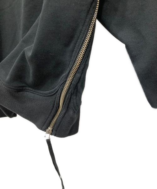 MAISON SPECIAL（メゾンスペシャル）MAISON SPECIAL (メゾンスペシャル) Heavy-Weight Sweat Prime-Over Side Zip Crew Neck Pullover ブラック サイズ:01の古着・服飾アイテム