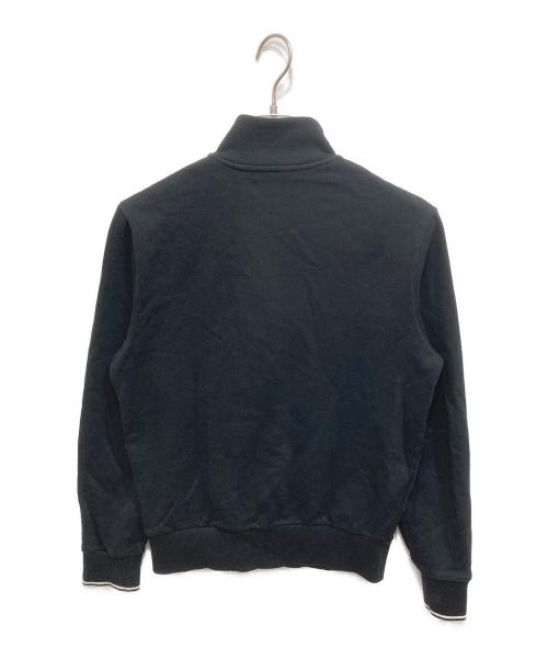 FRED PERRY（フレッドペリー）FRED PERRY (フレッドペリー) ハーフジップスウェット ブラック サイズ:Sの古着・服飾アイテム