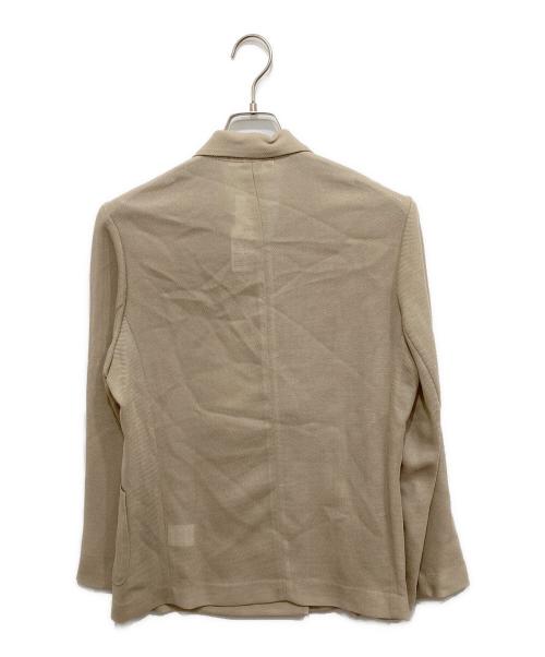 DOUDOU（ドゥドゥ）DOUDOU (ドゥドゥ) メッシュダブルジャケット ベージュ サイズ:FREE 未使用品の古着・服飾アイテム