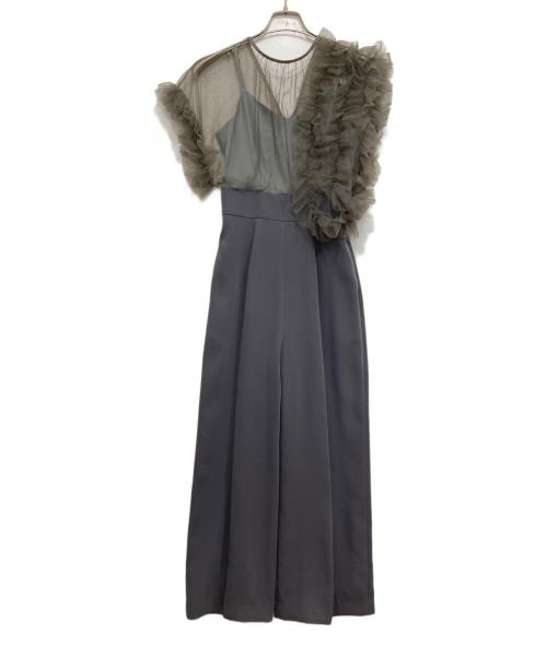 LAGUNA MOON（ラグナムーン）LAGUNA MOON (ラグナムーン) LADYチュールドッキングコンビネゾン グレー サイズ:Sの古着・服飾アイテム