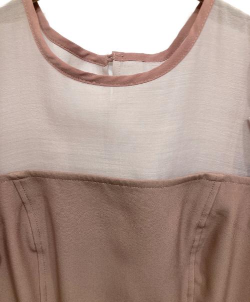 Apuweiser-riche（アプワイザーリッシェ）Apuweiser-riche (アプワイザーリッシェ) ワンピース ベージュ サイズ:1の古着・服飾アイテム