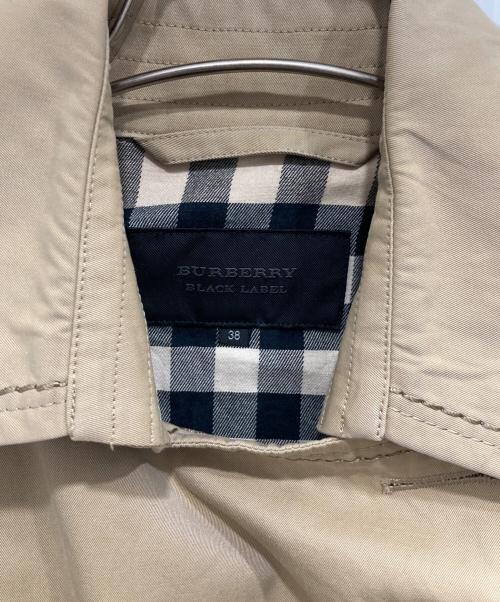 BURBERRY BLACK LABEL（バーバリーブラックレーベル）BURBERRY BLACK LABEL (バーバリーブラックレーベル) トレンチコート ベージュ サイズ:38 (M)の古着・服飾アイテム