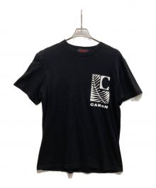 CABAN（キャバン）の古着「プリントTシャツ」｜ブラック
