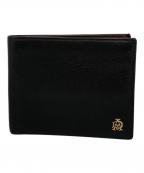 dunhillダンヒル）の古着「2つ折り財布」｜ブラック