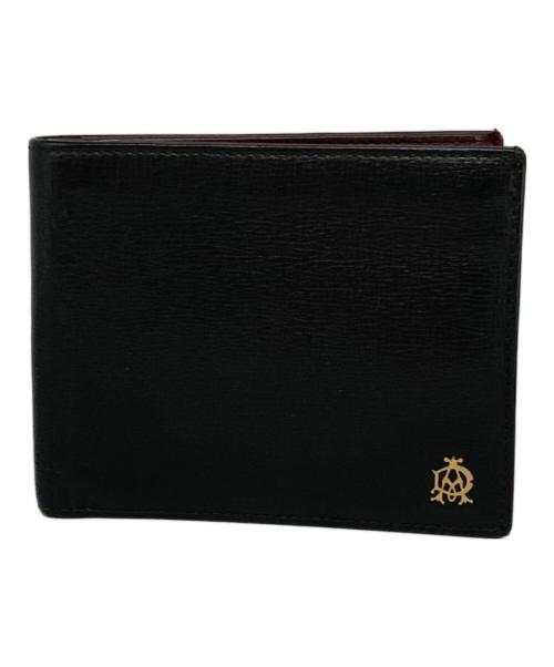 dunhill（ダンヒル）dunhill (ダンヒル) 2つ折り財布 ブラックの古着・服飾アイテム