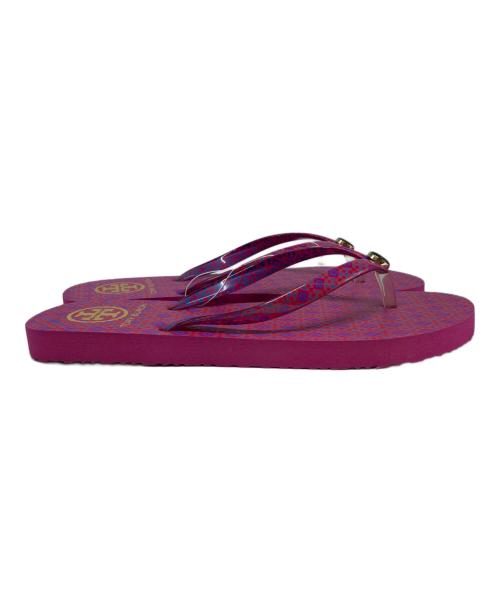 TORY BURCH（トリーバーチ）TORY BURCH (トリーバーチ) ビーチサンダル ショッキングピンク サイズ:SIZE 7M 未使用品の古着・服飾アイテム
