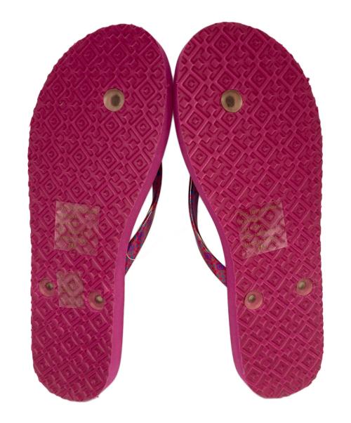 TORY BURCH（トリーバーチ）TORY BURCH (トリーバーチ) ビーチサンダル ショッキングピンク サイズ:SIZE 7M 未使用品の古着・服飾アイテム