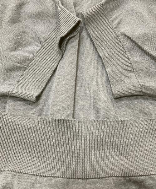 JOHN SMEDLEY（ジョンスメドレー）JOHN SMEDLEY (ジョンスメドレー) モックネック半袖ニット ネイビー サイズ:不明の古着・服飾アイテム