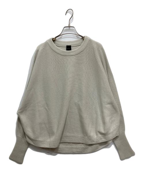 Spick and Span（スピック＆スパン）Spick and Span (スピック＆スパン) バルキーヤーン ドルマンロングリブニット アイボリー サイズ:Fの古着・服飾アイテム