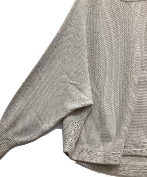 Spick and Span（スピック＆スパン）Spick and Span (スピック＆スパン) バルキーヤーン ドルマンロングリブニット アイボリー サイズ:Fの古着・服飾アイテム