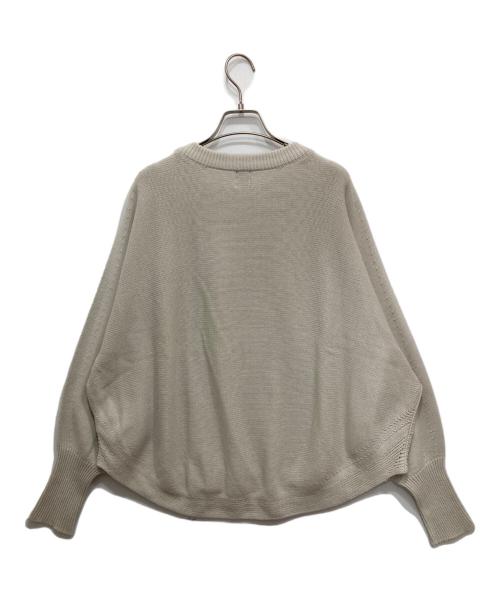 Spick and Span（スピック＆スパン）Spick and Span (スピック＆スパン) バルキーヤーン ドルマンロングリブニット アイボリー サイズ:Fの古着・服飾アイテム