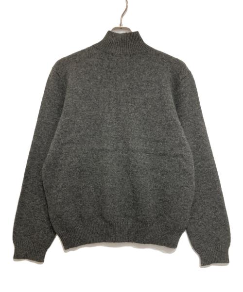 POLO RALPH LAUREN（ポロ・ラルフローレン）POLO RALPH LAUREN (ポロ・ラルフローレン) ハーフジップニット グレー サイズ:Lの古着・服飾アイテム