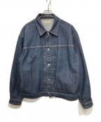 BEAUTY&YOUTHビューティーアンドユース）の古着「ハイツイスト デニム ブルゾン」｜インディゴ