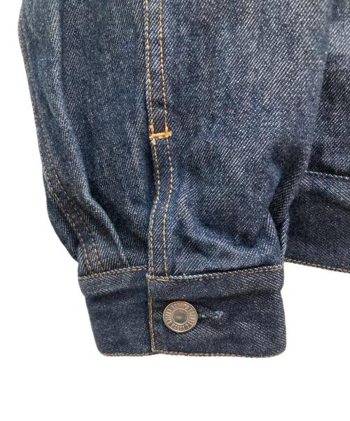 BEAUTY&YOUTH（ビューティーアンドユース）BEAUTY&YOUTH (ビューティーアンドユース) ハイツイスト デニム ブルゾン インディゴ サイズ:Lの古着・服飾アイテム