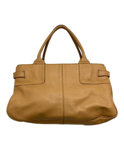 TOD'S（トッズ）TOD'S (トッズ) ハンドバッグ ベージュの古着・服飾アイテム