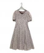WILL SELECTIONウィルセレクション）の古着「ドットワンピース」｜ピンク