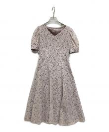 WILL SELECTION（ウィルセレクション）の古着「ドットワンピース」｜ピンク