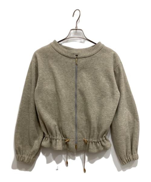 DOS DIOSAS（ドスディオサス）DOS DIOSAS (ドスディオサス) バックポケットブルゾン グレー サイズ:38の古着・服飾アイテム