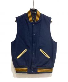 Champion（チャンピオン）の古着「ベスト」｜ネイビー