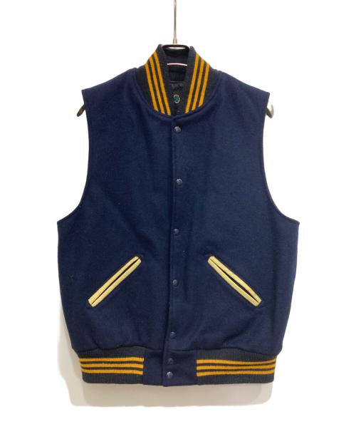 Champion（チャンピオン）Champion (チャンピオン) ベスト ネイビー サイズ:Mの古着・服飾アイテム