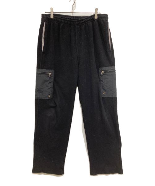 stussy（ステューシー）stussy (ステューシー) フリースカーゴパンツ ブラック サイズ:Mの古着・服飾アイテム