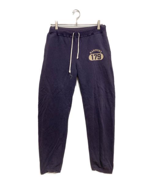 DOUBLE WORKS（ダブルワークス）DOUBLE WORKS (ダブルワークス) スウェットパンツ ネイビー サイズ:Mの古着・服飾アイテム
