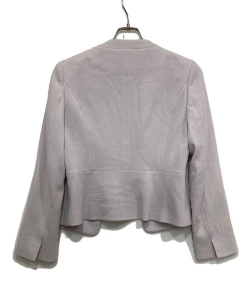 COUP DE CHANCE（クードシャンス）COUP DE CHANCE (クードシャンス) ノーカラーセットアップ ラベンダー サイズ:40の古着・服飾アイテム