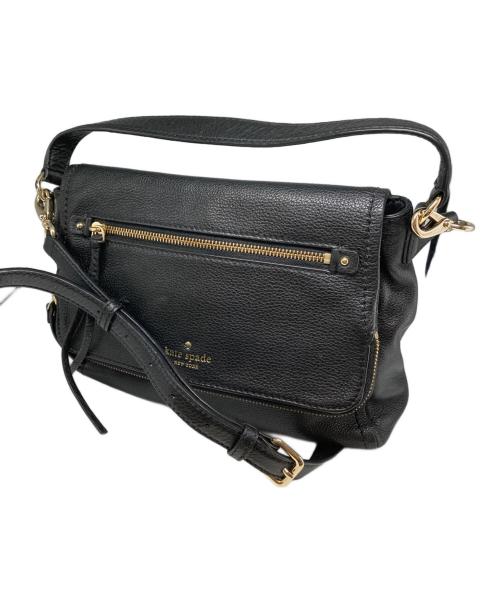 Kate Spade（ケイトスペード）Kate Spade (ケイトスペード) 2WAYバッグ ブラックの古着・服飾アイテム