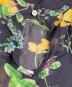 中古・古着 TOMORROW LAND collection (トゥモローランドコレクション) 花柄シルクブラウス ネイビー サイズ:SIZE36：5000円