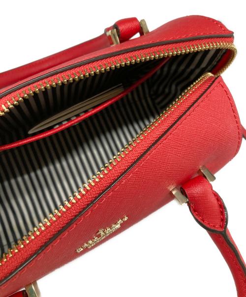 Kate Spade（ケイトスペード）Kate Spade (ケイトスペード) 2WAYバッグ レッドの古着・服飾アイテム