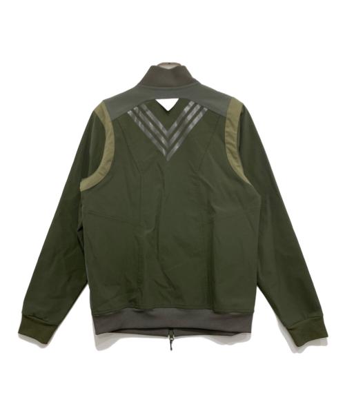 adidas（アディダス）adidas (アディダス) WHITE MOUNTAINEERING (ホワイトマウンテ二アニング) WHITE MOUNTAINEERING/ジップアップジャケット グリーン サイズ:Sの古着・服飾アイテム