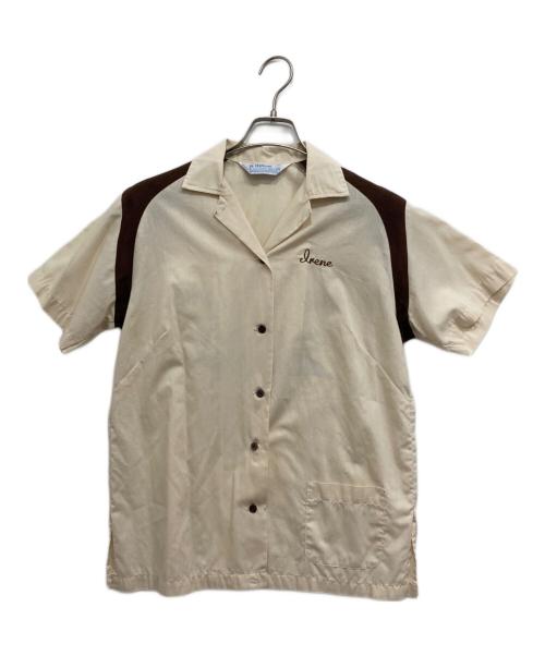 Hilton（ヒルトン）Hilton (ヒルトン) 70’sボーリングシャツ イエロー サイズ:36の古着・服飾アイテム