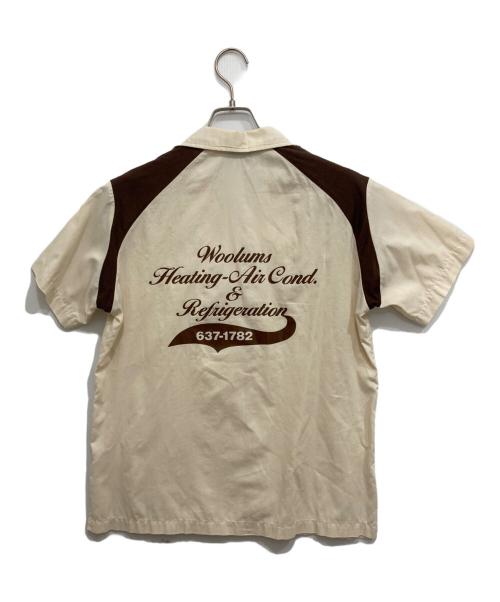Hilton（ヒルトン）Hilton (ヒルトン) 70’sボーリングシャツ イエロー サイズ:36の古着・服飾アイテム
