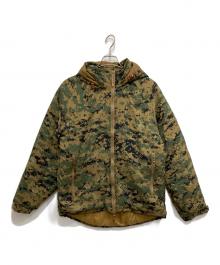 USMC×WILD THINGS（ユーエスエムシー×ワイルドシングス）の古着「00’sプリマロフト中綿ジャケット/ハッピースーツ」｜グリーン