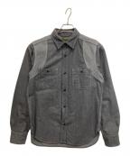 NIGEL CABOURNナイジェルケーボン）の古着「長袖シャツ」｜グレー