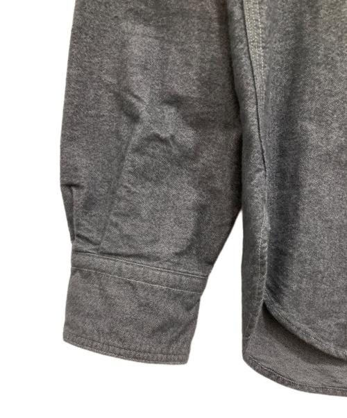 NIGEL CABOURN（ナイジェルケーボン）NIGEL CABOURN (ナイジェルケーボン) 長袖シャツ グレー サイズ:44の古着・服飾アイテム