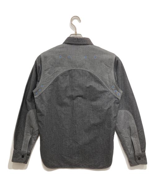 NIGEL CABOURN（ナイジェルケーボン）NIGEL CABOURN (ナイジェルケーボン) 長袖シャツ グレー サイズ:44の古着・服飾アイテム