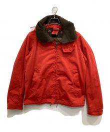 TEN-C（テンシー）の古着「ANORAK PK12/ダウンライナー付ジップアップジャケット」｜レッド