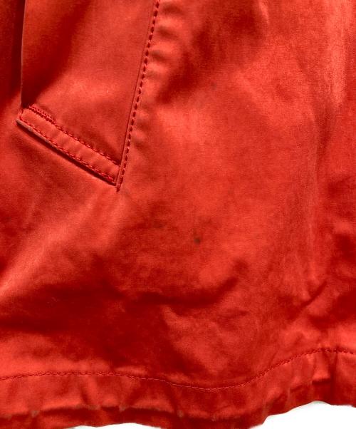 TEN-C（テンシー）TEN-C (テンシー) ANORAK PK12/ダウンライナー付ジップアップジャケット レッド サイズ:48の古着・服飾アイテム