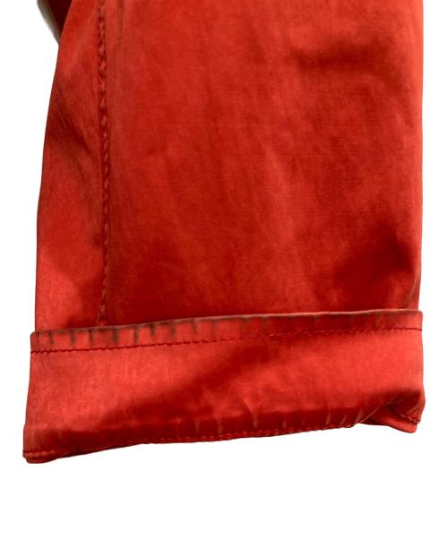 TEN-C（テンシー）TEN-C (テンシー) ANORAK PK12/ダウンライナー付ジップアップジャケット レッド サイズ:48の古着・服飾アイテム