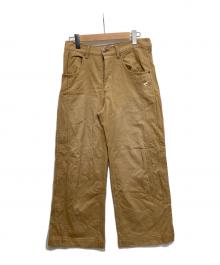 scuffers（スカッファー）の古着「サイドボタンワイドパンツ」｜ベージュ