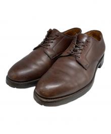 Alden（オールデン）の古着「Calfskin Plain Toe/カーフレザープレーントゥシューズ」｜ブラウン