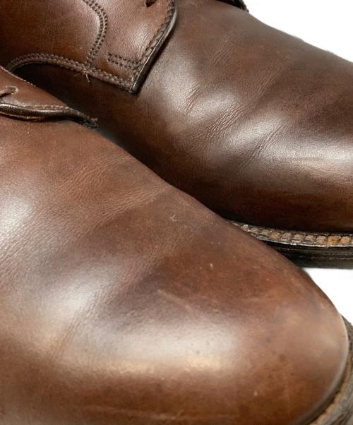 Alden（オールデン）ALDEN (オールデン) Calfskin Plain Toe/カーフレザープレーントゥシューズ ブラウン サイズ:SIZE9 1/2Dの古着・服飾アイテム