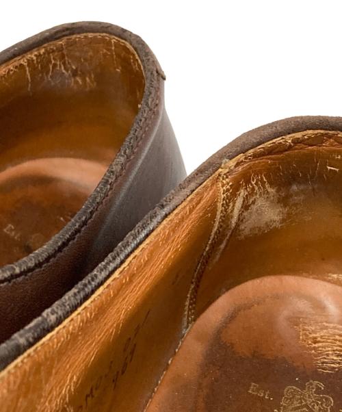 Alden（オールデン）ALDEN (オールデン) Calfskin Plain Toe/カーフレザープレーントゥシューズ ブラウン サイズ:SIZE9 1/2Dの古着・服飾アイテム