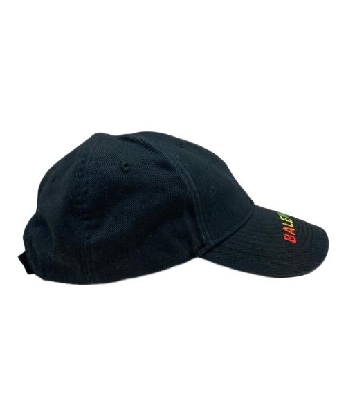 BALENCIAGA（バレンシアガ）BALENCIAGA (バレンシアガ) レインボーロゴキャップ サイズ:Lの古着・服飾アイテム