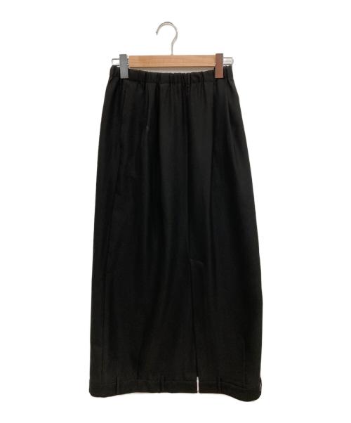 ENFOLD（エンフォルド）ENFOLD (エンフォルド) UPSIDE DOWN SKIRT ブラック サイズ:36の古着・服飾アイテム